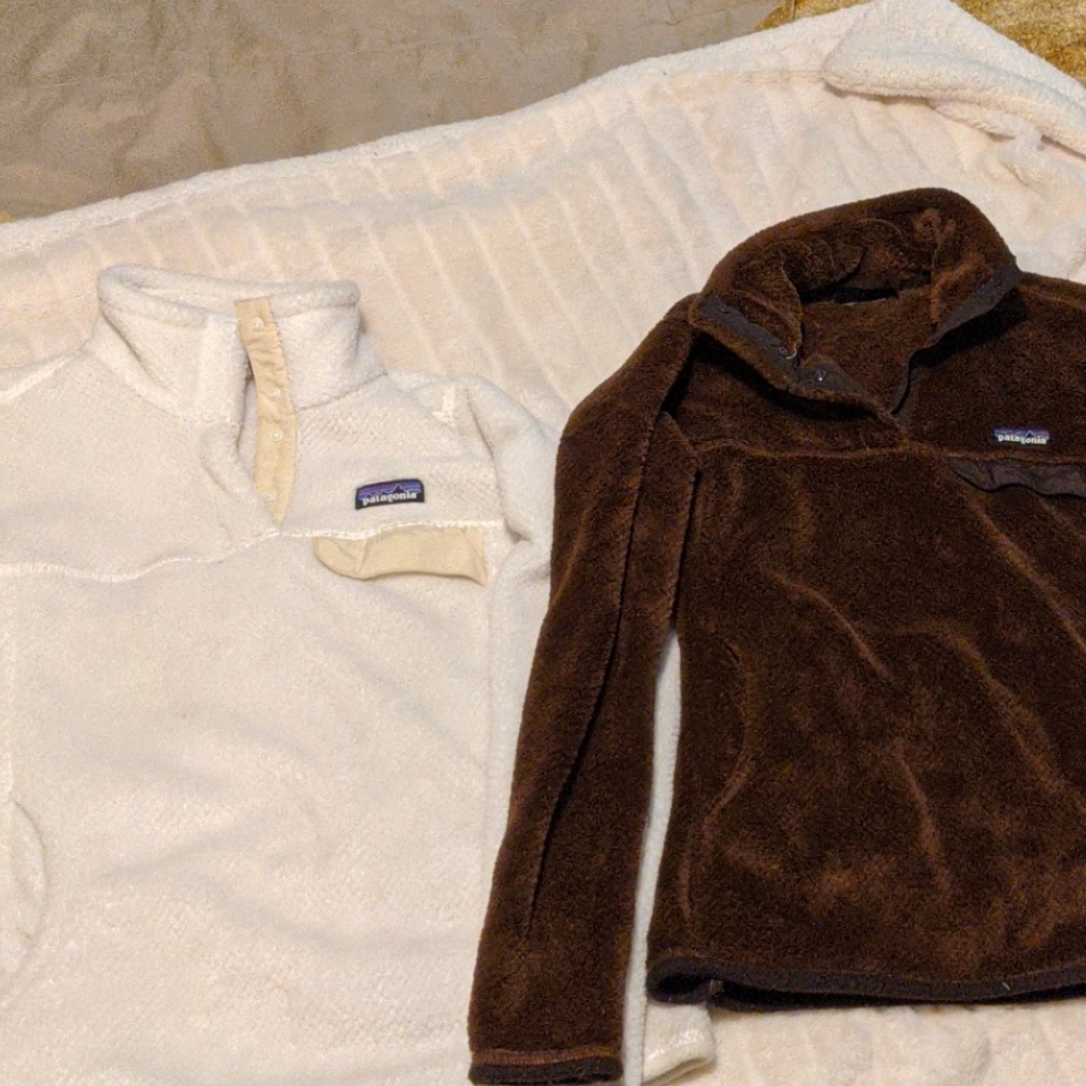 2 Patagonia pull overs